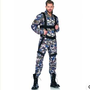 EUC Leg Avenue Paratrooper Costume, Adult XL